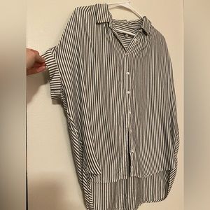 Madewell Central Drapey Button Up